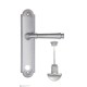 Дверная ручка на планке Fratelli Cattini FARFALLA WC-2 PL248-CS матовый хром