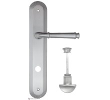 Дверная ручка на планке Fratelli Cattini FARFALLA WC-2 PL288-CS матовый хром