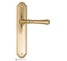 Дверная ручка на планке Fratelli Cattini GRACIA PL257-OLV полированная латунь Дверная ручка на планке Fratelli Cattini GRACIA PL257-OLV полированная латунь