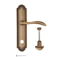 Дверная ручка на планке Fratelli Cattini LUCCIA WC-2 PL248-BY матовая бронза