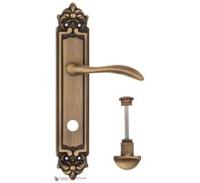 Дверная ручка на планке Fratelli Cattini LUCCIA WC-2 PL96-BY матовая бронза