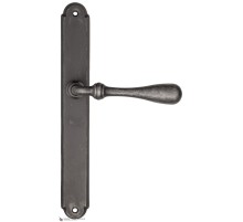 Дверная ручка на планке Fratelli Cattini RETRO PL01-IA античное серебро