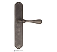 Дверная ручка на планке Fratelli Cattini RETRO PL02-IA античное серебро