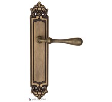 Дверная ручка на планке Fratelli Cattini RETRO PL96-BY матовая бронза