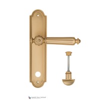 Дверная ручка на планке Fratelli Cattini TORCELLO WC-2 PL248-BS матовая латунь