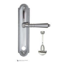 Дверная ручка на планке Fratelli Cattini TOSCANA WC-2 PL248-CR полированный хром