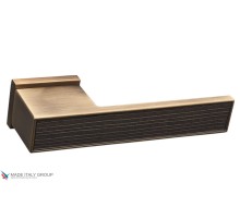 Дверная ручка на прямоугольном основании Fratelli Cattini COSMO NATURA TERRA 6-BY матовая бронза Дверная ручка на прямоугольном основании Fratelli Cattini COSMO NATURA TERRA 6-BY матовая бронза