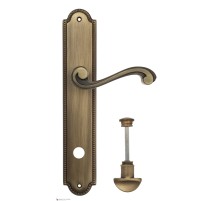 Дверная ручка Venezia VIVALDI WC-2 на планке PL98 матовая бронза