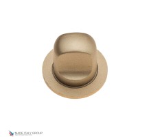 Фиксатор поворотный на круглом основании Fratelli Cattini WC-1 2FS-BS матовая латунь