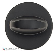 Фиксатор поворотный на круглом основании Fratelli Cattini WC-2 7.7-NM матовый черный