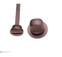 Фиксатор поворотный на MINI круглом основании Fratelli Cattini WC-1 2FS-CU матовая медь