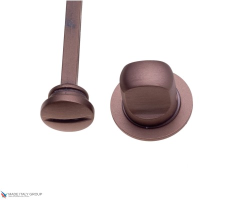 Фиксатор поворотный на MINI круглом основании Fratelli Cattini WC-1 2FS-CU матовая медь