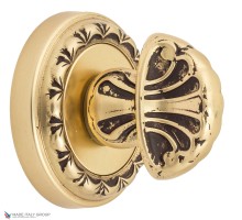 Фиксатор поворотный Venezia WC-4 D2 французское золото + коричневый