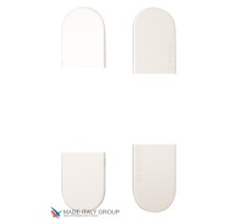 Колпачки для петель К7000, COVER BI, (4 шт.) цвет БЕЛЫЙ
