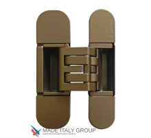 KUBICA HYBRID K6360 45CM BR петля скрытая универсальная асимметричная, цвет БРОНЗА (60 kg) KUBICA HYBRID K6360 45CM BR петля скрытая универсальная асимметричная, цвет БРОНЗА (60 kg)