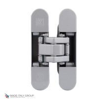 KUBICA K8060 ATOMIKA SLIM DXSX, CR.SAT петля скрытая универсальная МАТОВЫЙ ХРОМ (60 kg)
