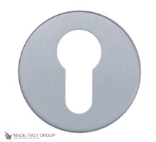 Накладка под цилиндр на круглом основании Fratelli Cattini CYL 7FS-CS матовый хром 2 шт.