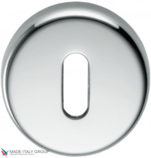Накладка под ключ буратино на круглом основании COLOMBO CD1063G-CR полированный хром (2 шт)