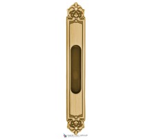 Ручка для раздвижной двери Venezia U122 DECOR LONG французское золото + коричневый (1шт.)