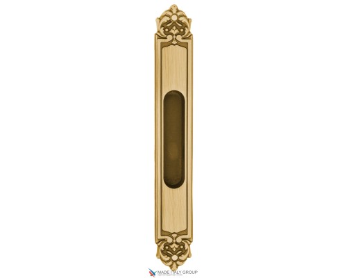 Ручка для раздвижной двери Venezia U122 DECOR LONG французское золото + коричневый (1шт.)