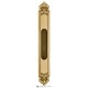 Ручка для раздвижной двери Venezia U122 DECOR LONG французское золото + коричневый (1шт.)