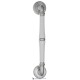 Ручка скоба Fratelli Cattini GRACIA CERAMICA BIANCO 270мм (220мм) D1-CS матовый хром