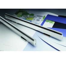 Ручка скоба модерн COLOMBO DESIGN F127FA-CM хром / матовый хром 192-288 мм