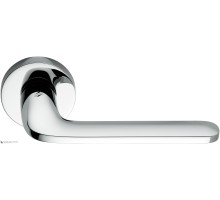 Дверная ручка на круглом основании COLOMBO Roboquattro ID41RSB-CR полированный хром