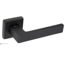 Дверная ручка на квадратном основании Fratelli Cattini BOOM A 8-NM матовый черный