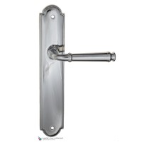 Дверная ручка на планке Fratelli Cattini FARFALLA PL257-CR полированный хром Дверная ручка на планке Fratelli Cattini FARFALLA PL257-CR полированный хром