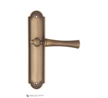 Дверная ручка на планке Fratelli Cattini FOGGIA PL248-BY матовая бронза