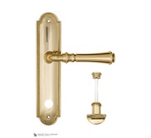 Дверная ручка на планке Fratelli Cattini GRACIA WC-2 PL248-OLV полированная латунь Дверная ручка на планке Fratelli Cattini GRACIA WC-2 PL248-OLV полированная латунь