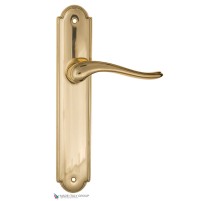 Дверная ручка на планке Fratelli Cattini LAVERA PL257-OLV полированная латунь