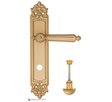 Дверная ручка на планке Fratelli Cattini TORCELLO WC-2 PL96-BS матовая латунь
