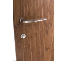 Дверная ручка Venezia Unique STONE (серия SLIM) полированный хром