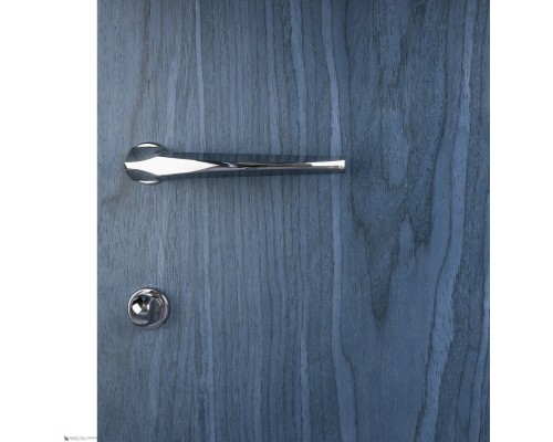 Дверная ручка Venezia Unique STONE (серия SLIM) полированный хром Дверная ручка Venezia Unique STONE (серия SLIM) полированный хром
