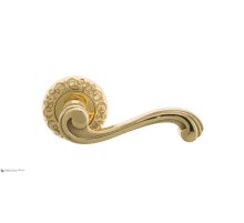 Дверная ручка Venezia VIVALDI D4 полированная латунь