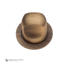 Фиксатор поворотный на круглом основании Fratelli Cattini WC-1 2FS-BY матовая бронза