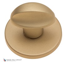 Фиксатор поворотный на круглом основании Fratelli Cattini WC-2 7FS-BS матовая латунь