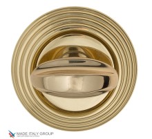 Фиксатор поворотный на круглом основании Fratelli Cattini WC-2 D8-OLV полированная латунь