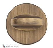 Фиксатор поворотный на круглом основании Fratelli Cattini WC-2 7.7-BY матовая бронза