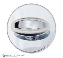 Фиксатор поворотный на круглом основании Fratelli Cattini WC-2 7.7-CR полированный хром