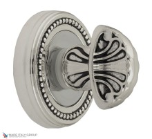 Фиксатор поворотный Venezia WC-4 D3 натуральное серебро + черный