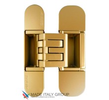 KUBICA HYBRID K6360 45CM OS петля скрытая универсальная асимметричная, цвет МАТОВОЕ ЗОЛОТО (60 kg)