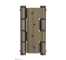 Петля пружинная двойная Justor 5414.03 120x133x40 античная бронза