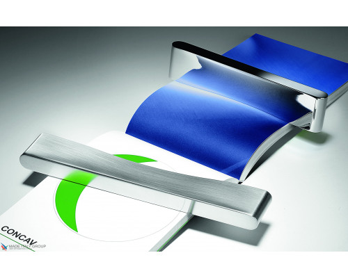 Ручка скоба модерн COLOMBO DESIGN F125GB-CR полированный хром 256 мм
