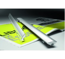Ручка скоба модерн COLOMBO DESIGN F128GB-CR полированный хром 256-352 мм