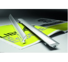 Ручка скоба модерн COLOMBO DESIGN F128GB-CR полированный хром 256-352 мм