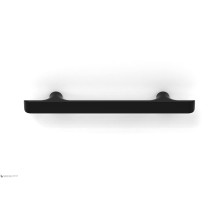 Ручка скоба модерн COLOMBO DESIGN F137E-NM матовый черный 128 мм