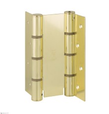 CODE 87 LO 155-40 Дверная петля барная пружинная двусторонняя ALDEGHI 155x40 полированная латунь